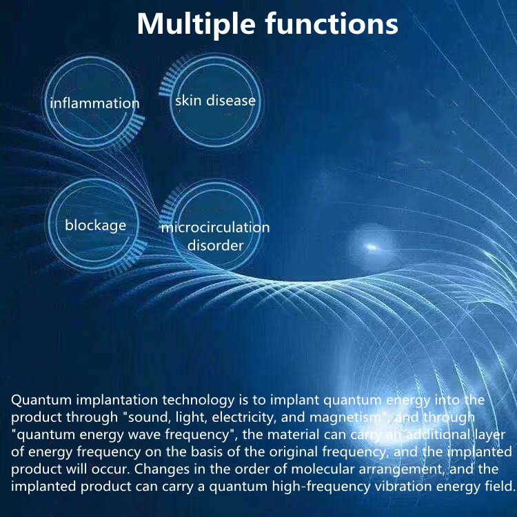 Terahertz Benefits - how quantum energy works to assist the body graphic